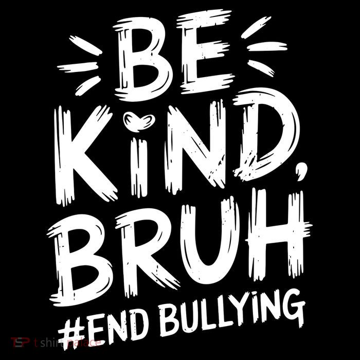 Be Kind Bruh Unity Day 2024 Orange Anti Bullying Awareness Stripe Pom Pom Beanie
