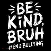 Be Kind Bruh Unity Day 2024 Orange Anti Bullying Awareness Tall T-Shirt