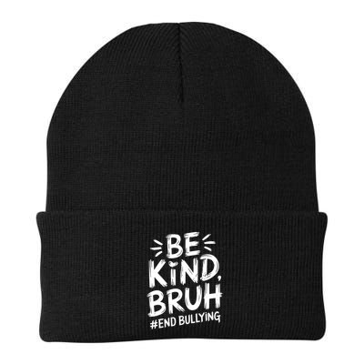 Be Kind Bruh Unity Day 2024 Orange Anti Bullying Awareness Beanie