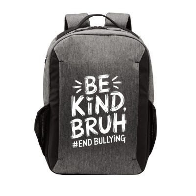 Be Kind Bruh Unity Day 2024 Orange Anti Bullying Awareness Vector Backpack