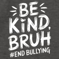 Be Kind Bruh Unity Day 2024 Orange Anti Bullying Awareness Vector Backpack