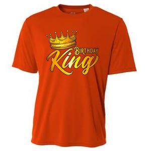 Birthday King Birthday Funny Birthday Cooling Performance Crew T-Shirt