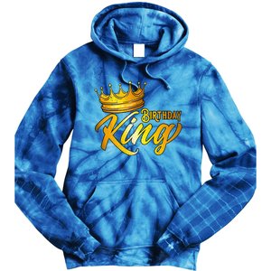 Birthday King Birthday Funny Birthday Tie Dye Hoodie