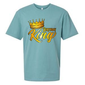 Birthday King Birthday Funny Birthday Sueded Cloud Jersey T-Shirt