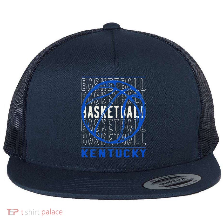 Basketball Kentucky Flatbill Hat
