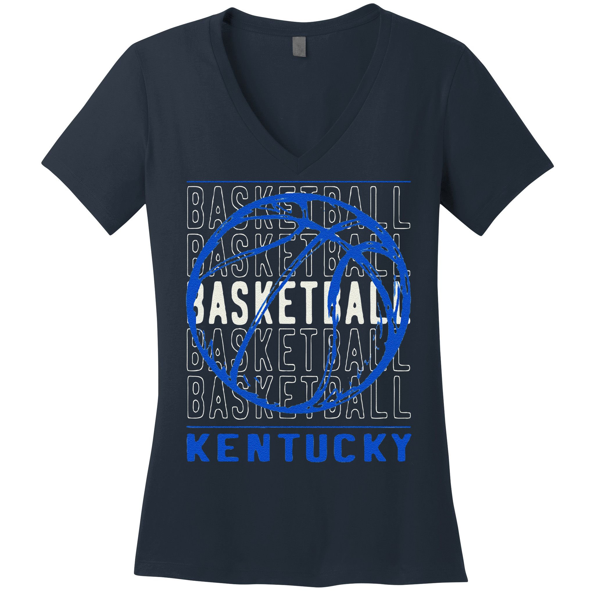 Basketball Kentucky Women's V-Neck T-Shirt