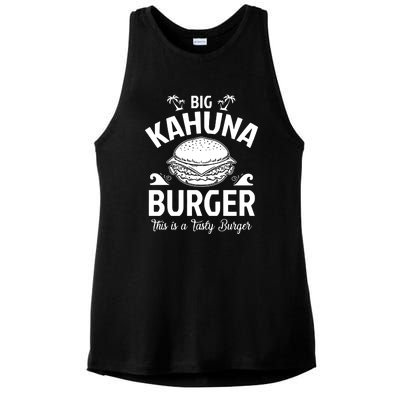 Big Kahuna Burger This Is Tasty Burger Ladies PosiCharge Tri-Blend Wicking Tank