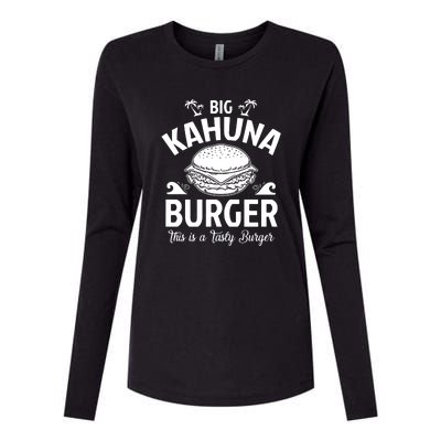 Big Kahuna Burger This Is Tasty Burger Womens Cotton Relaxed Long Sleeve T-Shirt