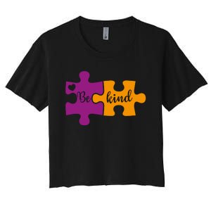 Be Kind Women's Crop Top Tee