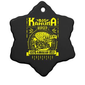 Big Kahuna Burger Ceramic Star Ornament