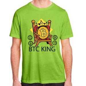 Bitcoin King Adult ChromaSoft Performance T-Shirt