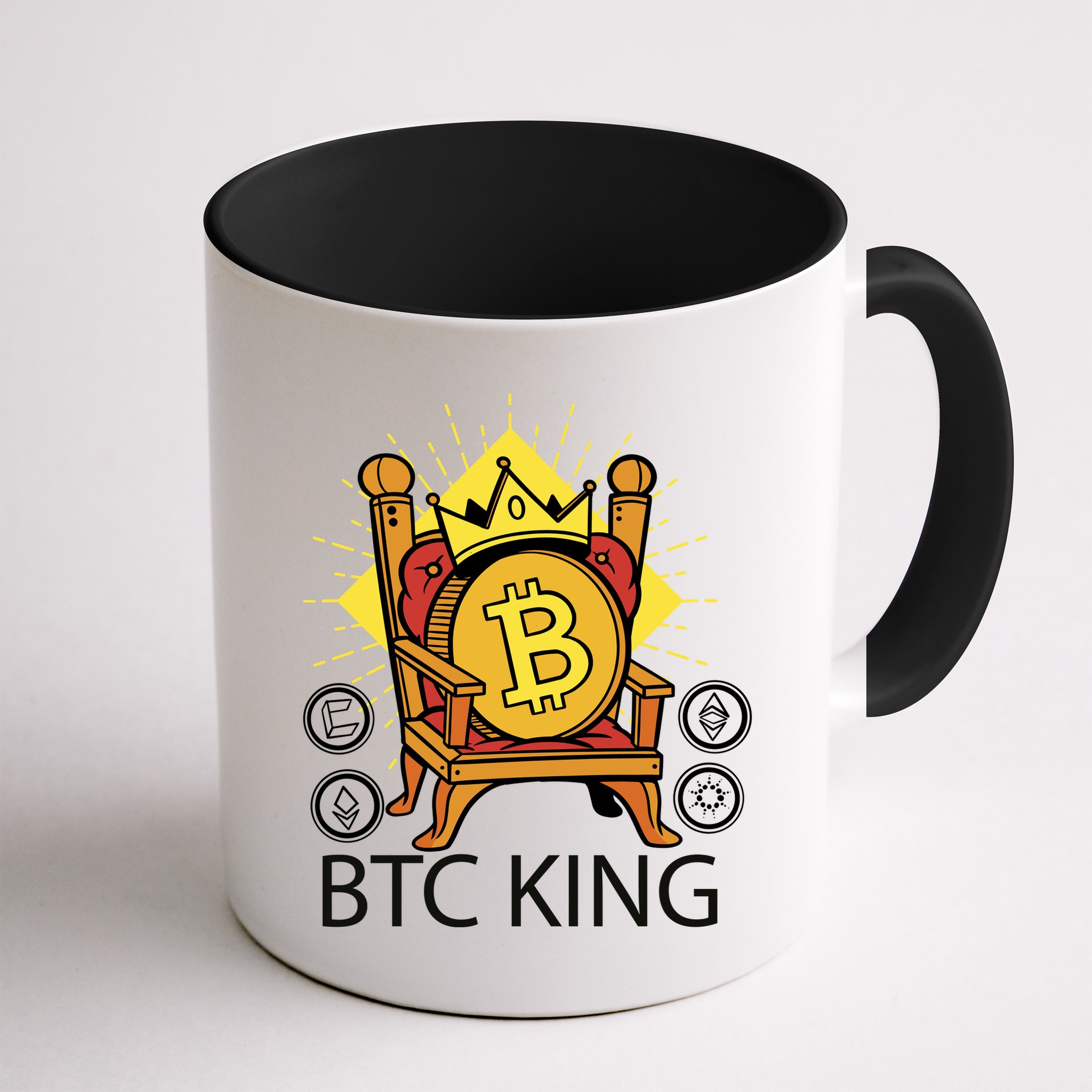 Bitcoin King Mug