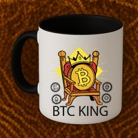 Bitcoin King Mug