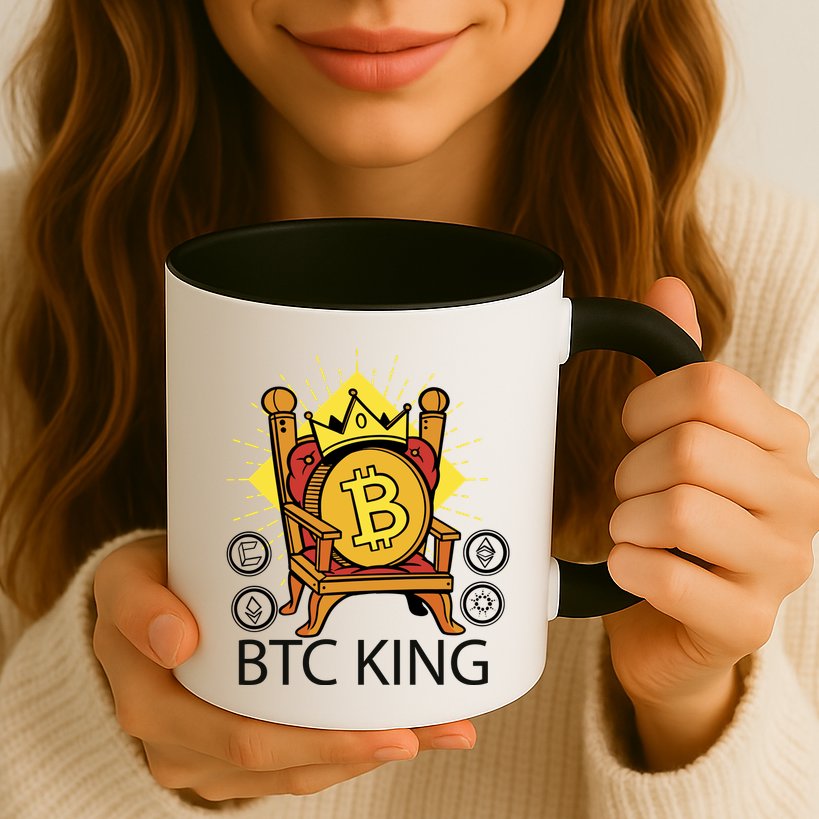 Bitcoin King Mug