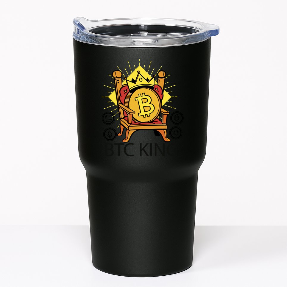 Bitcoin King Tumbler