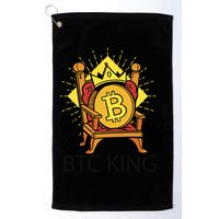 Bitcoin King Golf Towel