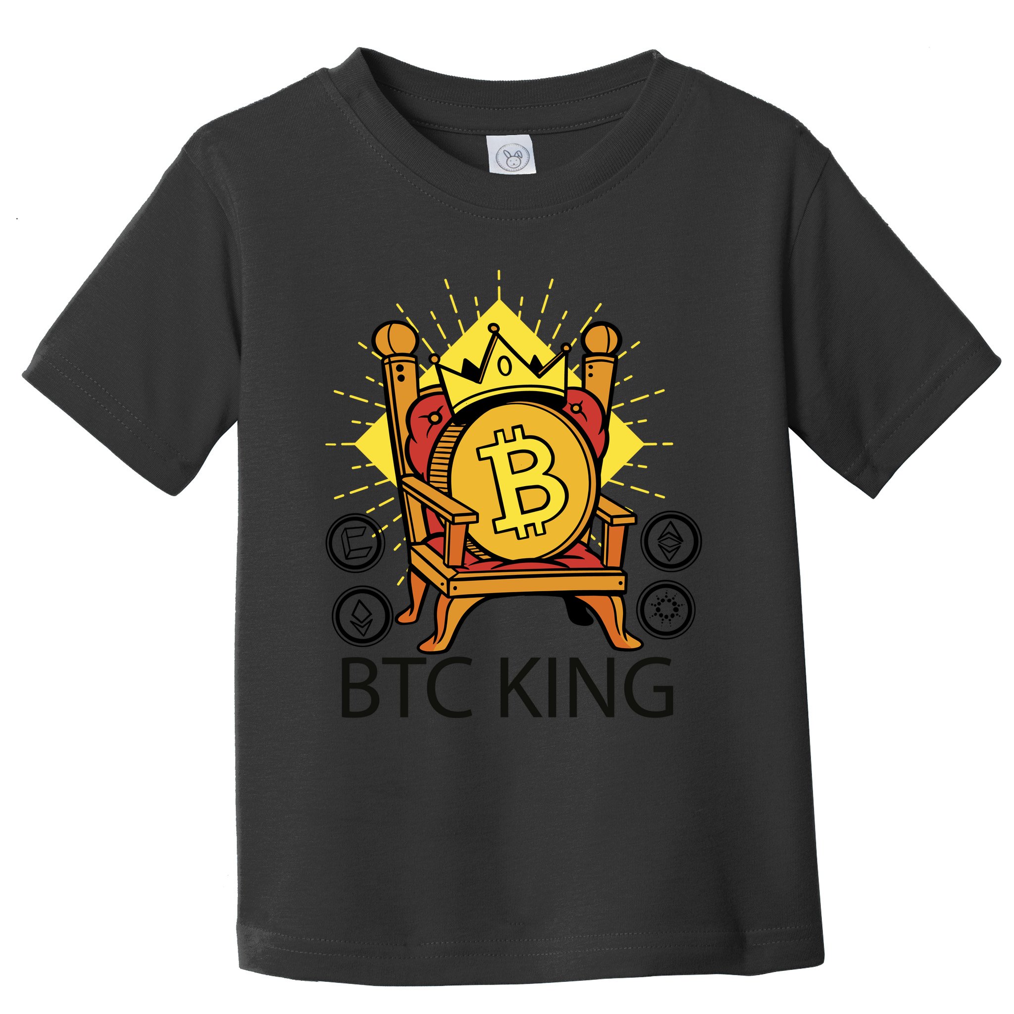 Bitcoin King Toddler T-Shirt