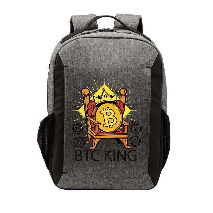 Bitcoin King Vector Backpack
