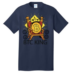 Bitcoin King Tall T-Shirt