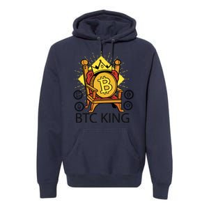 Bitcoin King Premium Hoodie