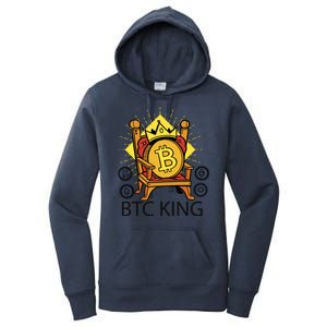 Bitcoin King Women's Pullover Hoodie