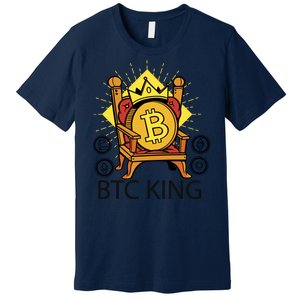 Bitcoin King Premium T-Shirt