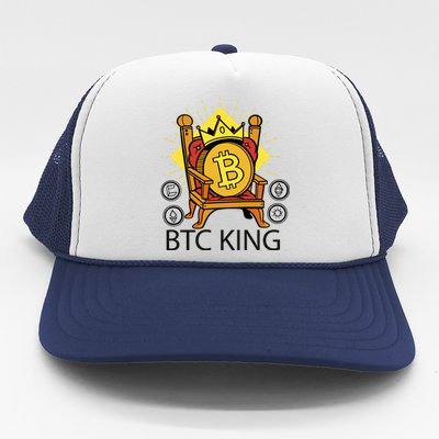 Bitcoin King Trucker Hat