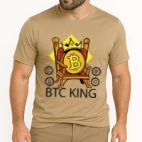 Bitcoin King Cooling Performance Crew T-Shirt
