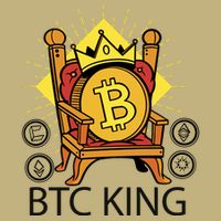 Bitcoin King Magnet