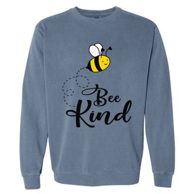 Be Kind Bee Kind Unity Day Orange Teacher Anti Bullying Garment-Dyed Sweatshirt