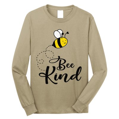 Be Kind Bee Kind Unity Day Orange Teacher Anti Bullying Long Sleeve Shirt