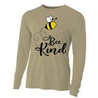 Be Kind Bee Kind Unity Day Orange Teacher Anti Bullying Cooling Performance Long Sleeve Crew