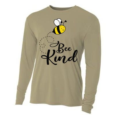 Be Kind Bee Kind Unity Day Orange Teacher Anti Bullying Cooling Performance Long Sleeve Crew