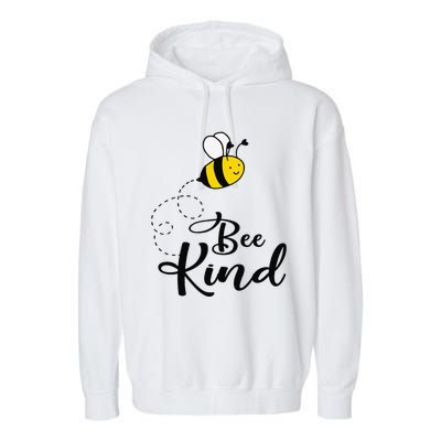 Be Kind Bee Kind Unity Day Orange Teacher Anti Bullying Garment-Dyed Fleece Hoodie