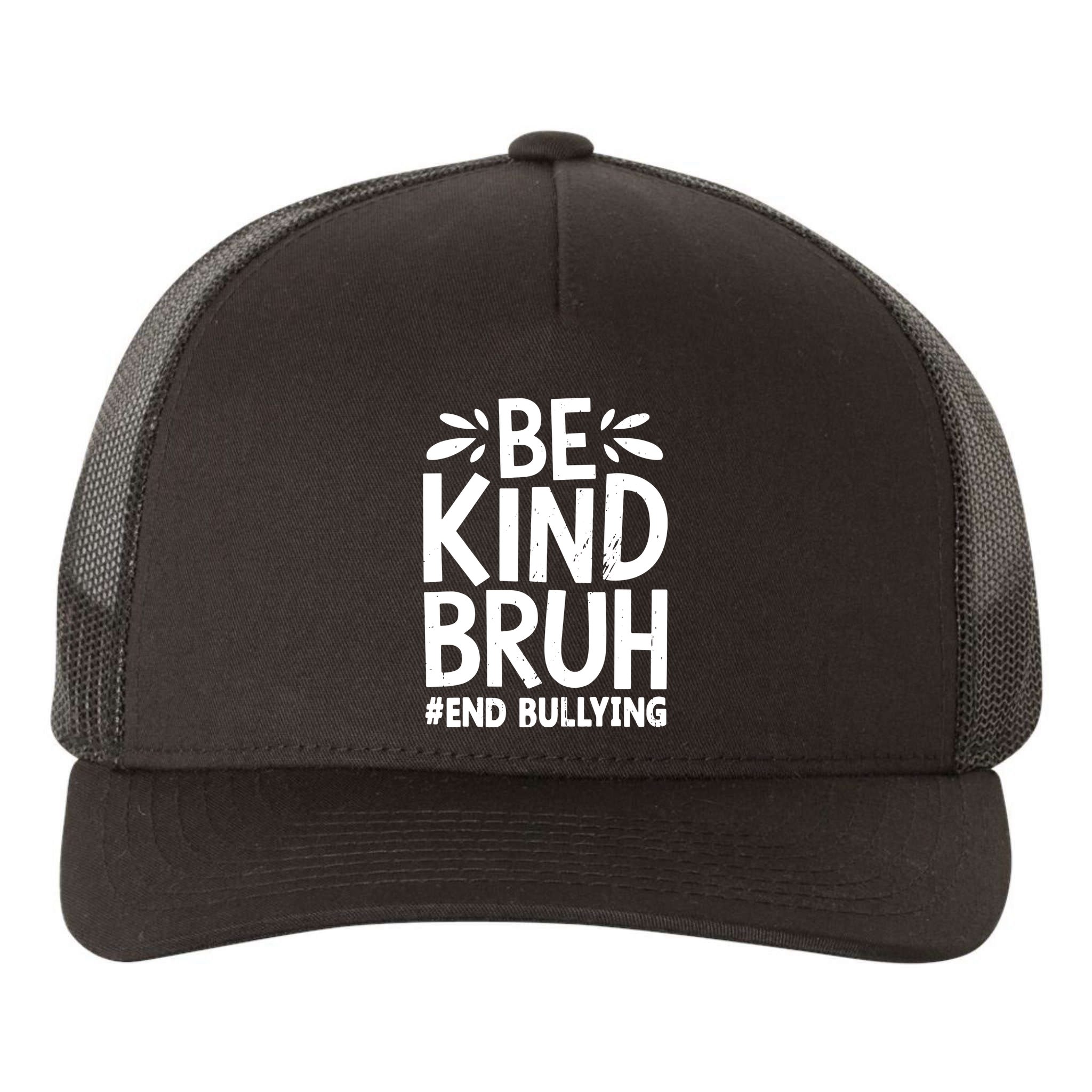 Be Kind Bruh Unity Day 2024 Orange Anti Bullying Awareness Yupoong Adult 5-Panel Trucker Hat