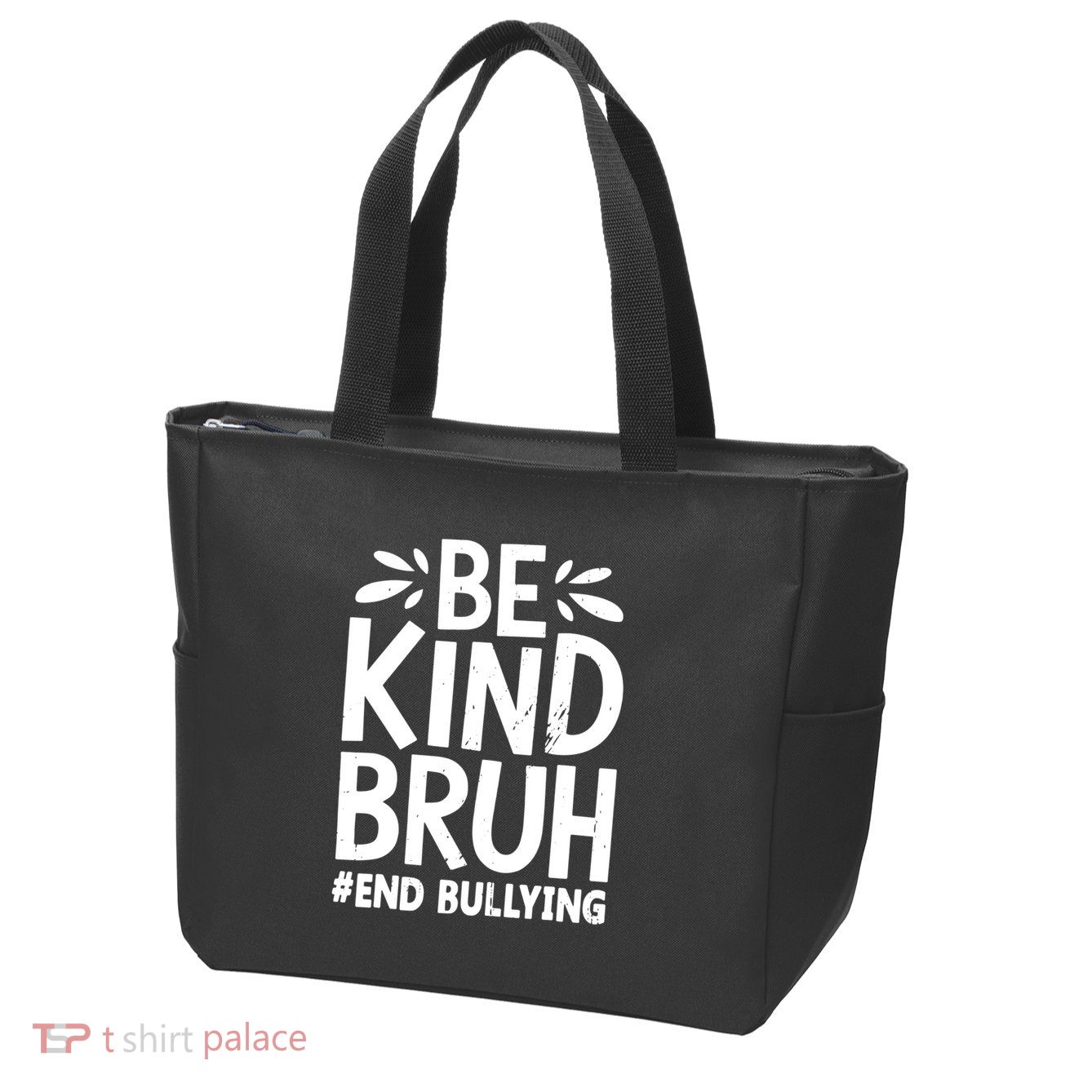 Be Kind Bruh Unity Day 2024 Orange Anti Bullying Awareness Zip Tote Bag