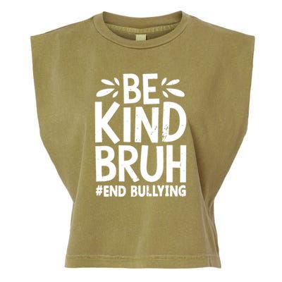 Be Kind Bruh Unity Day 2024 Orange Anti Bullying Awareness Garment-Dyed Women's Muscle Tee