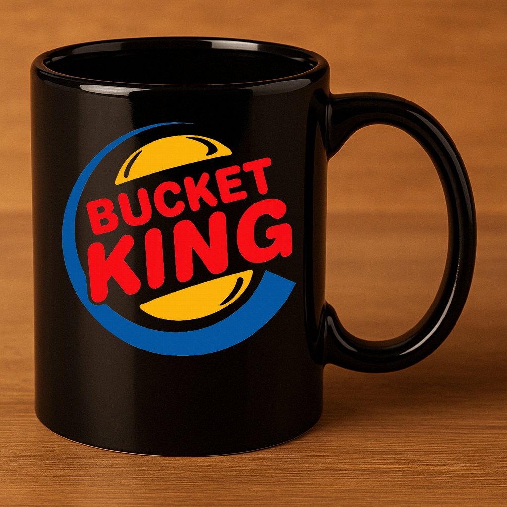 Bucket King Basketball Player Hoops Culture 11oz C Handle Ceramic Mug
