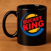 Bucket King Basketball Player Hoops Culture 11oz C Handle Ceramic Mug
