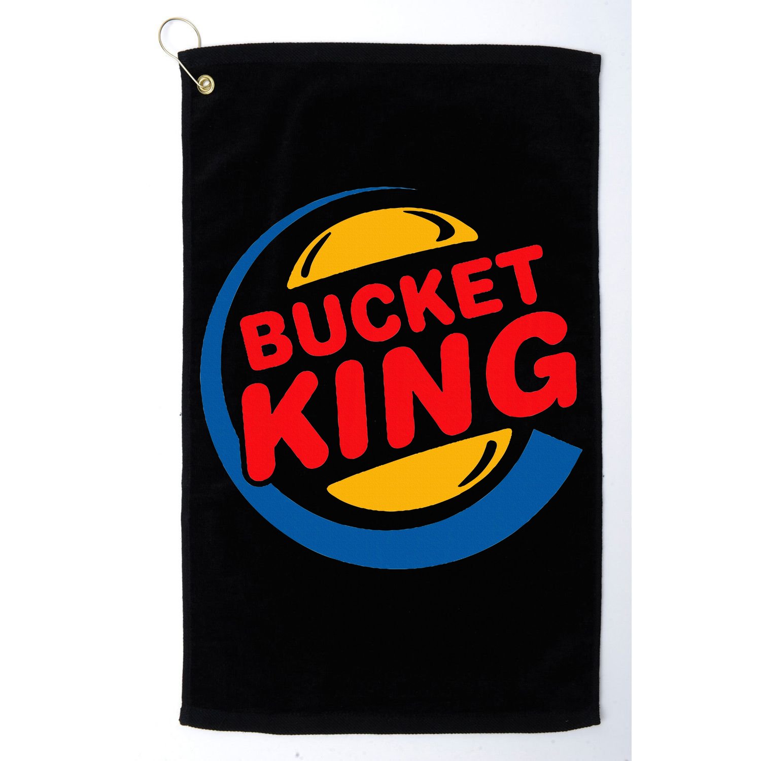 Bucket King Basketball Player Hoops Culture Golf Towel