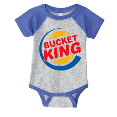 Bucket King Basketball Player Hoops Culture Infant Baby Jersey Bodysuit