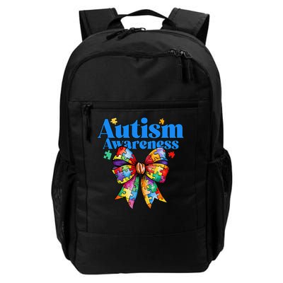 Be Kind Bow Autism Awareness Autism Support Love Backpack