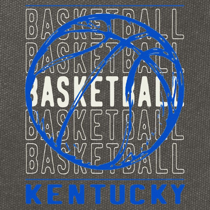 Basketball Kentucky Cotton Canvas Backpack