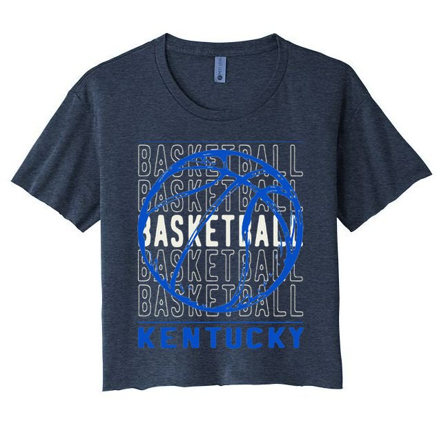 Basketball Kentucky Crop Top