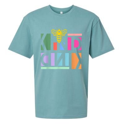 Be Kind Be A Kind Human Sueded Cloud Jersey T-Shirt