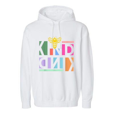 Be Kind Be A Kind Human Garment-Dyed Fleece Hoodie