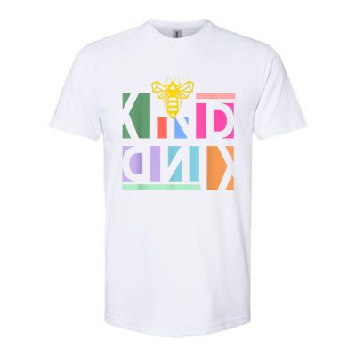 Be Kind Be A Kind Human Softstyle CVC T-Shirt