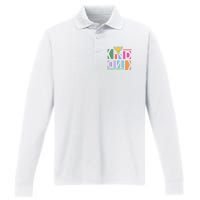 Be Kind Be A Kind Human Performance Long Sleeve Polo