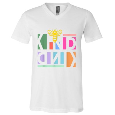 Be Kind Be A Kind Human V-Neck T-Shirt