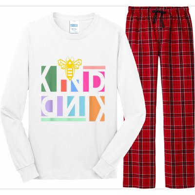 Be Kind Be A Kind Human Long Sleeve Pajama Set